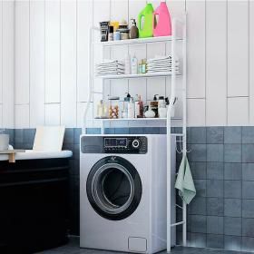 scaffale bagno sopra lavatrice