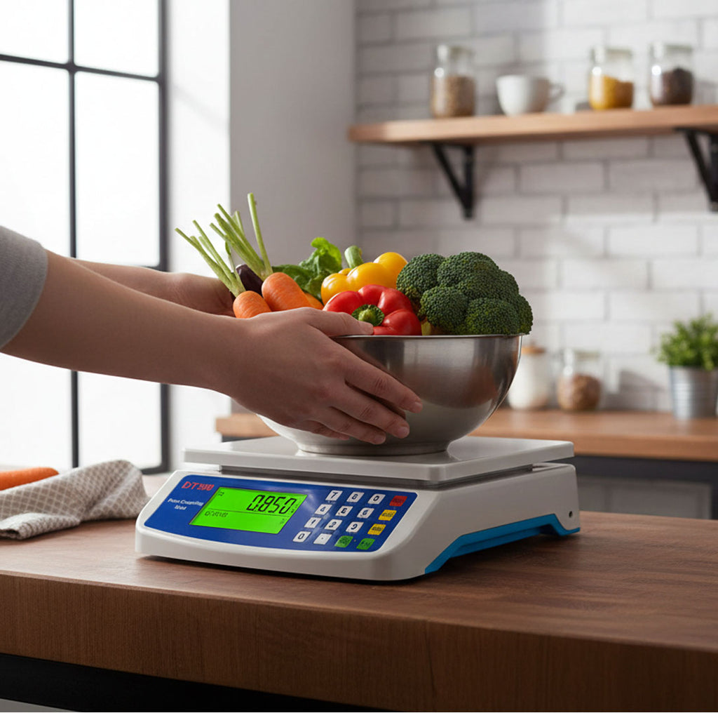 Bilancia Digitale di Precisione  – Fino a 40kg, Display LCD Retroilluminato